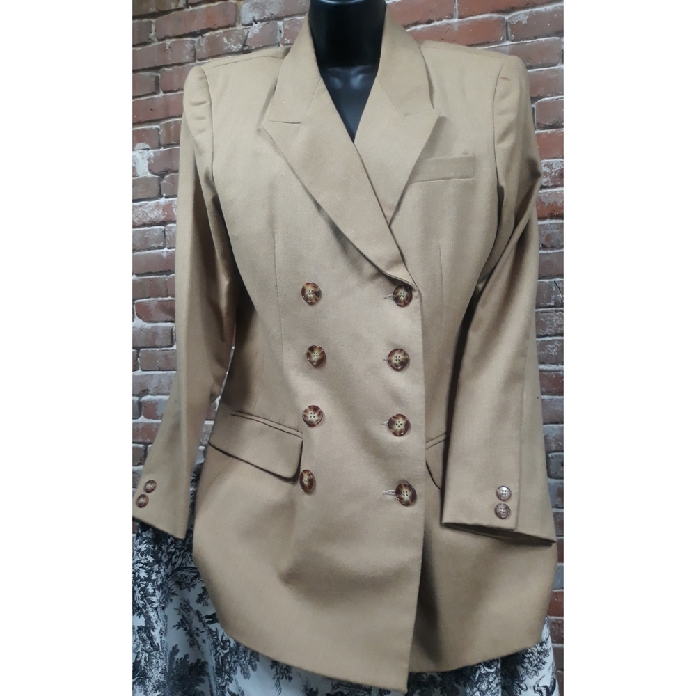 Beautiful Tan Blazer Suite Jacket